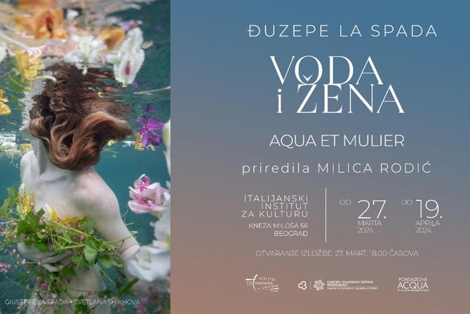 Izložba fotografija "Voda i žena", Italijanski institut za kulturu