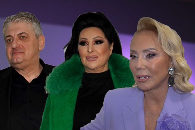 Lepa Brena, Dragana Mirković, Toni Bjelić