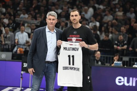 Košarka Evroliga KK Partizan KK Olimpijakos, Nikola Milutinov