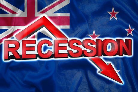 Novi Zeland recesija pad standarda