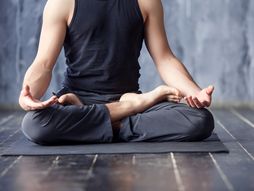 joga, muškarac, muškarac praktikuje jogu, vežbanje