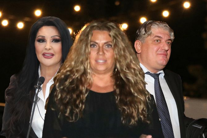 Dragana Mirković , Indira Radić i Toni Bijelić