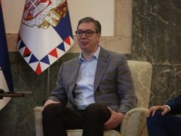 Prijem atletičara u Predsedništvu