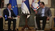 Vucic hosts presidents of World Athletics and European Athletic Association