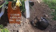 Sivo-bela mačka se dva dana ne odvaja od groba Abdulaha Sidrana, niko ne zna zašto