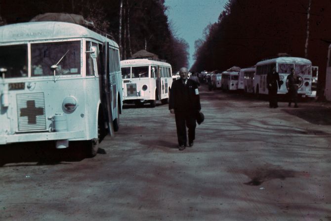 Beli autobusi, Švedska, Danska, Drugi svetski rat, Treći rajh, Nemačka, Nacisti