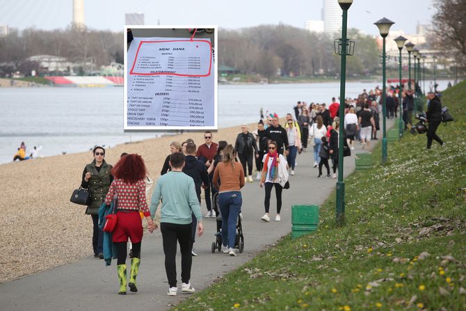 Ada Ciganlija meni