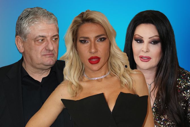 Toni Bijelić Dragana Mirković  i Jovana Jeremić