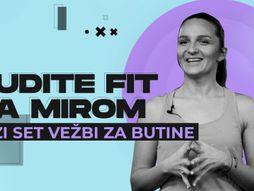 Fit sa Mirom, vežbe za butine
