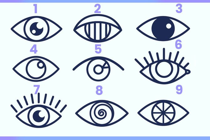 Test ličnosti optička iluzija oči Test ličnosti optička iluzija oči