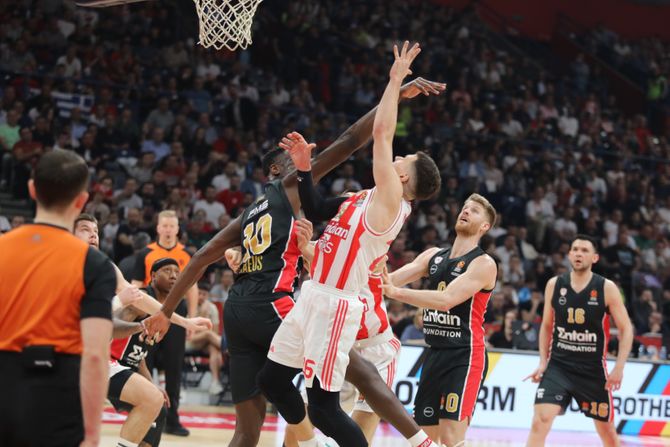 Košarka Evroliga KK Crvena Zvezda KK Olimpijakos