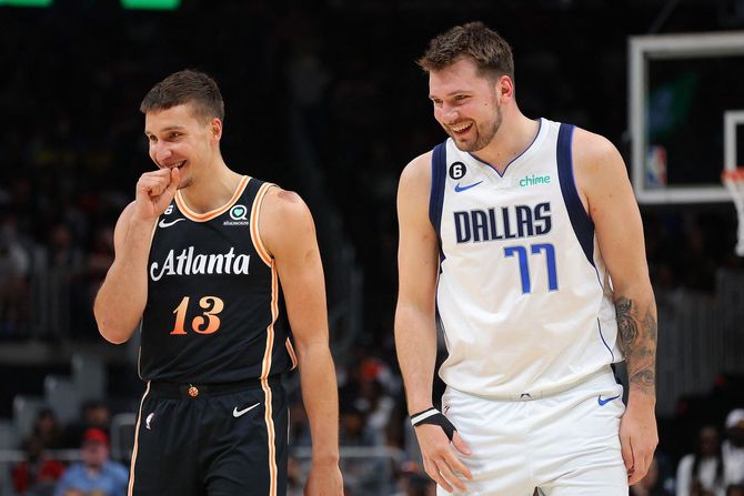 Luka Dončić, Bogdan Bogdanović, Dalas Maveriks, Atlanta Hoks