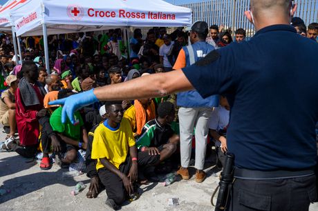 Italija Lampeduza migranti