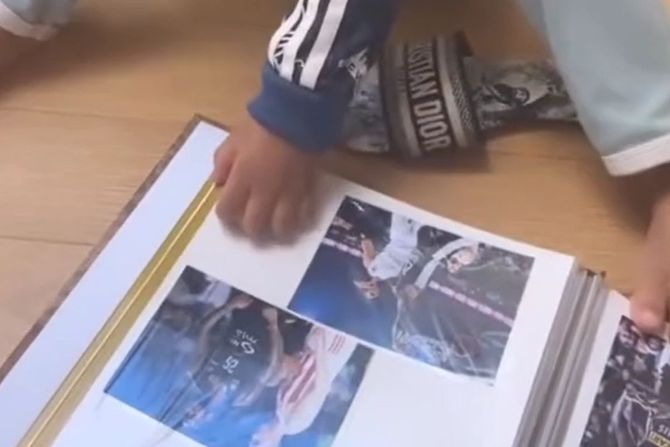 Matijas Lesor, žena i sin Matijas Lesor, žena i sin