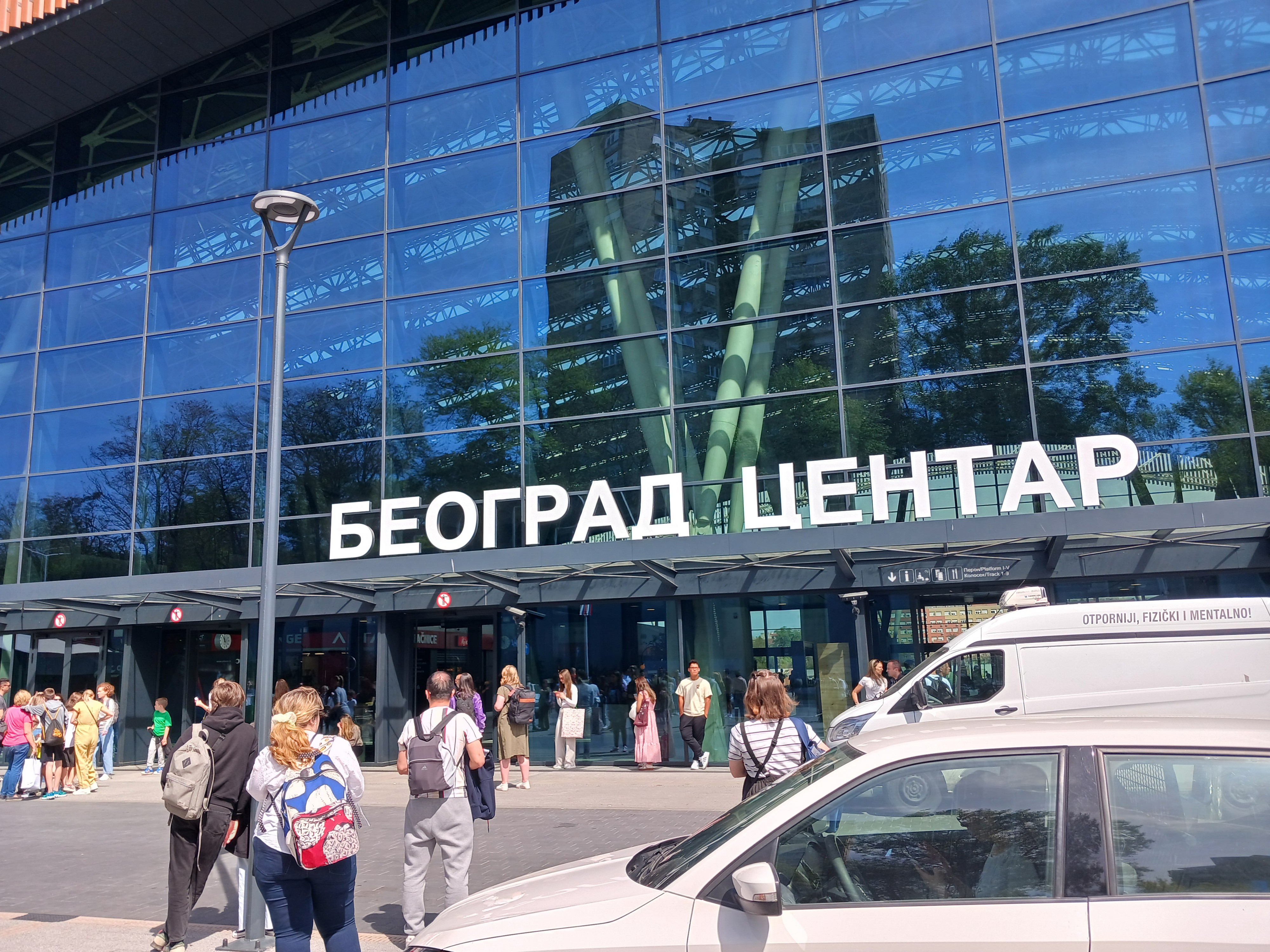 Počeli radovi na ojačanju dve grede na stanici "Beograd Centar" u Prokopu