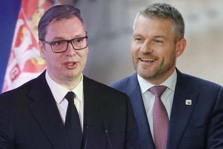 Aleksandar Vučić i Peter Pelegrini