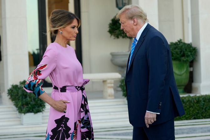 Donald Tramp i Melanija Donald Tramp i Melanija