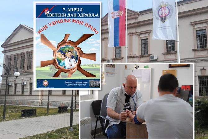 Svetski dan zdravlja preventivni pregledi za osuđenike u KPZ Sremska Mitrovica