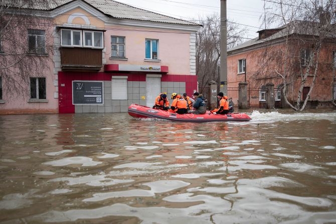 Orsk Orenburg Rusija poplave