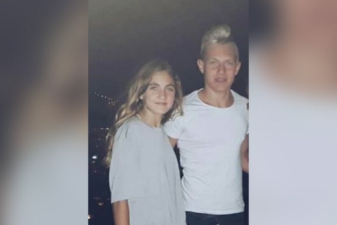 Brat i sestra, Hrvatska poginuli, Stjepan i Katarina Đerek