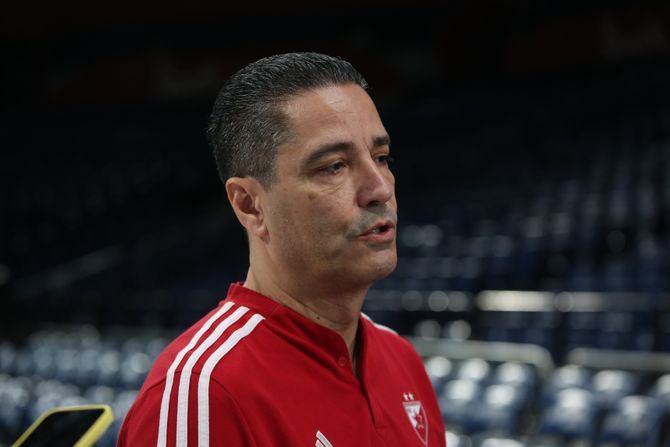 Janis Sferopulos, KK Crvena Zvezda, konferencija pred Efes