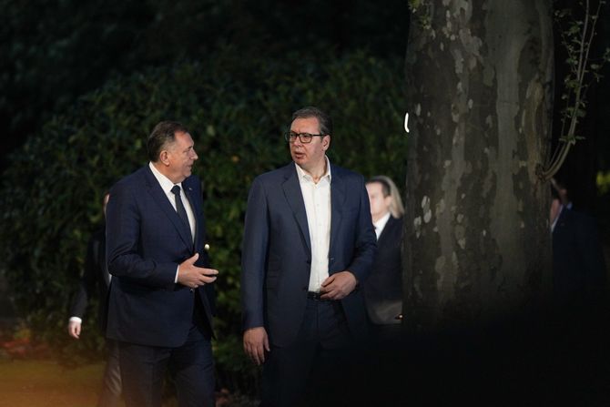 Srbija Republika Srpska Aleksandar Vučić Milorad Dodik izjave obraćanje