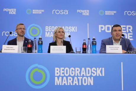 Konferencija za novinare povodom 37. Beogradskog maratona