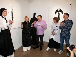 Nataša Šarić otvaranje izložbe Neograničene veze