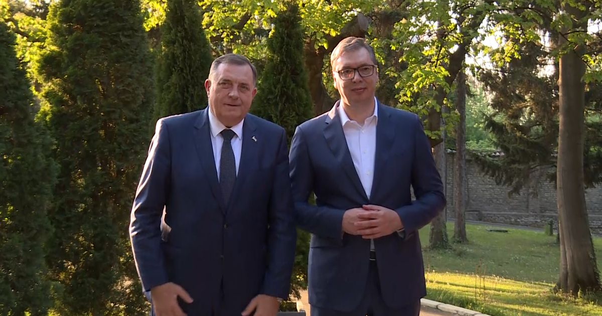 Vučić, Dodik i Višković u poseti Bileći