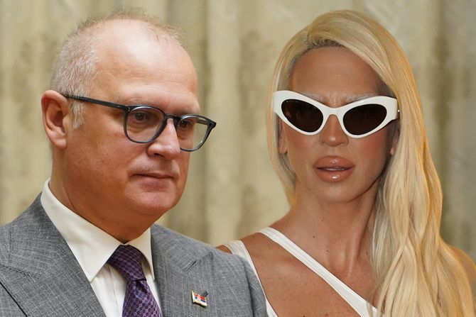 Goran Vesić, Jelena Karleuša Goran Vesić, Jelena Karleuša