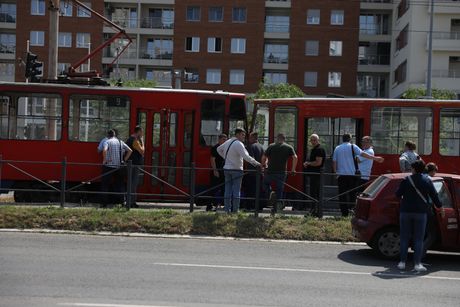 Sudar tramvaja, Novi Beograd