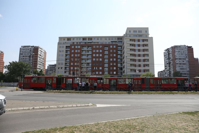 Sudar tramvaja, Novi Beograd