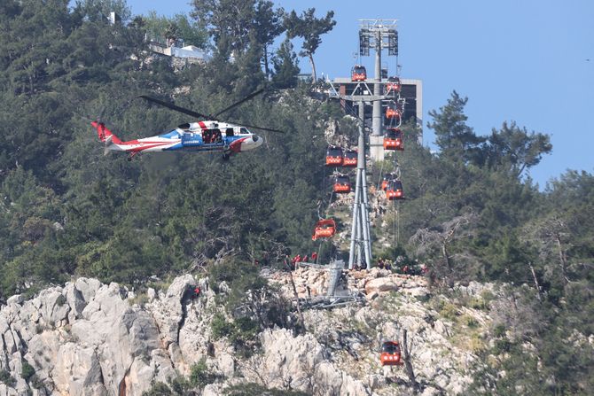 Antalija, žičara nesreća