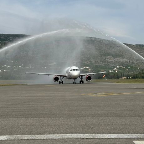 Aerodrom Mostar prvi let iz Beograda