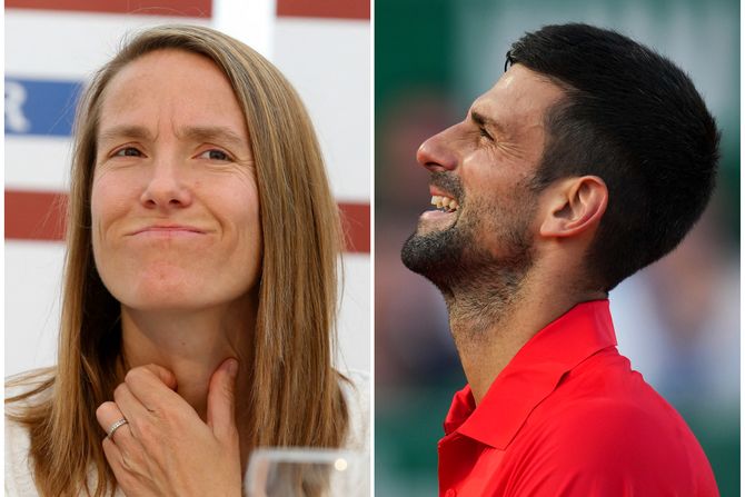 Džastin Enan, Novak Đoković Džastin Enan, Novak Đoković