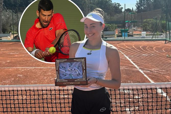 Lucija Ćirić Bagarić, Novak Đoković Lucija Ćirić Bagarić, Novak Đoković