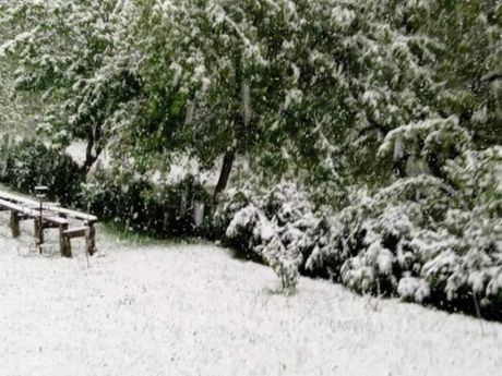 Sneg u Bosanskoj Kostajnici