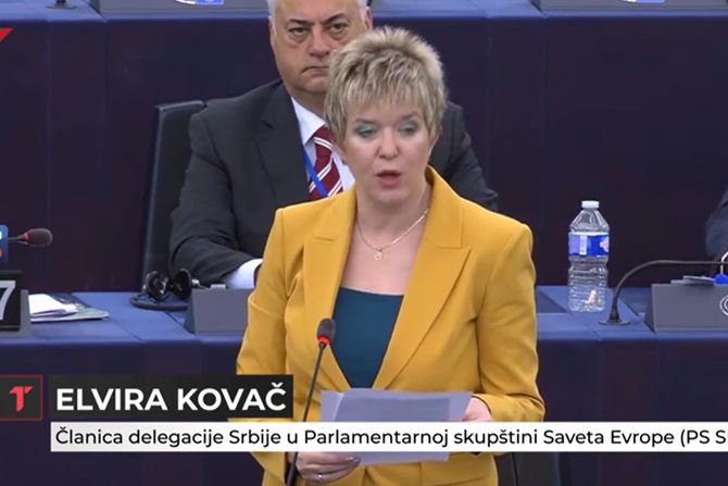 Elvira Kovač, članica delegacije Srbije u Parlamentarnoj skupštini Saveta Evrope, narodna poslanica