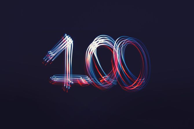 100