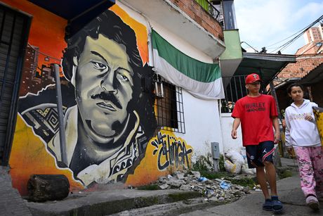 Pablo Escobar Eskobar mural