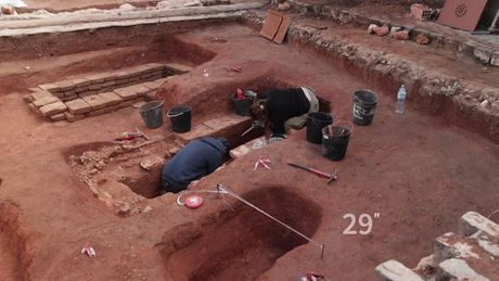 Osonoba, arheologija, iskopavanje