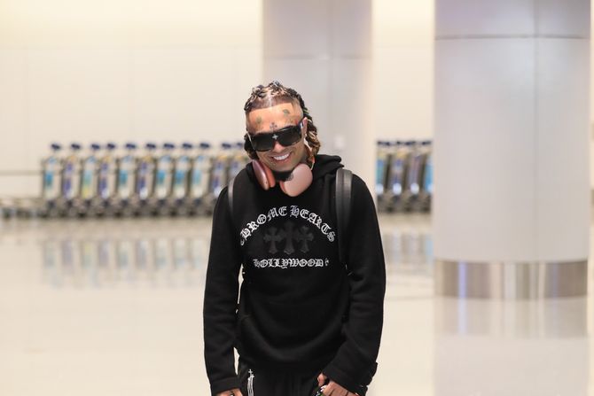 Rapper Lil Pump, Donald Trump Rapper Lil Pump, Donald Trump