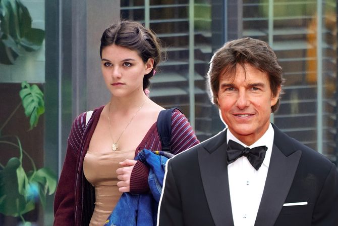Tom Cruise , Kruz, Suri Cruise Tom Cruise , Kruz, Suri Cruise