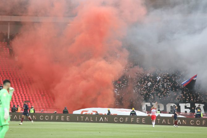 Fudbal derbi FK Crvena Zvezda FK Partizan