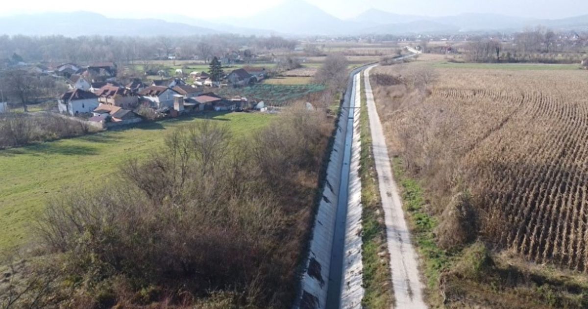 Završena Rekonstrukcija Kanala Za Navodnjavanje U čačku Investiciju U