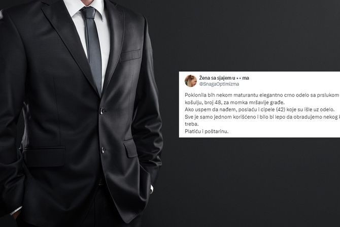 Crno muško odelo svečano poklon Crno muško odelo svečano poklon