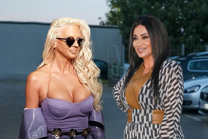 Jelena Karleuša i Andreana Čekić Jelena Karleuša i Andreana Čekić