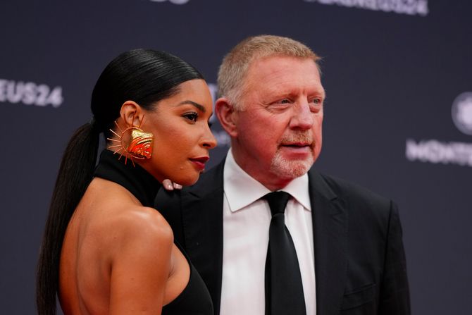 Boris Beker i Lilijan de Karvaljo Monteiro Boris Beker i Lilijan de Karvaljo Monteiro