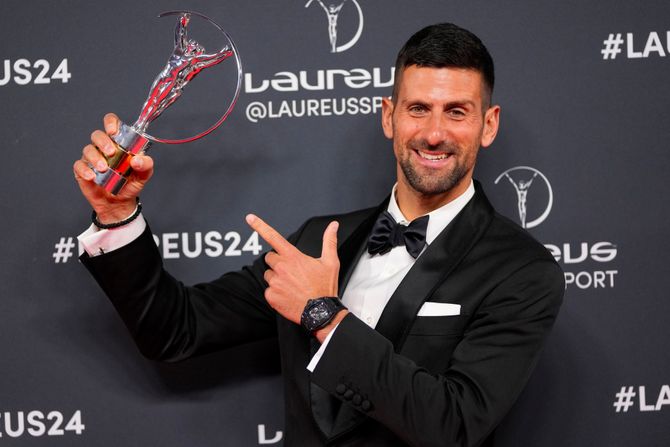 Laures 2024 Novak Đoković