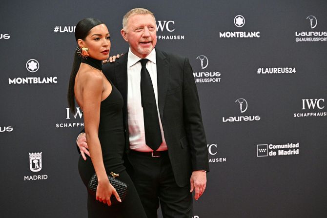 Lilijan de Karvaljo Monteiro, Boris Beker